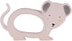 Trixie natuurlijk rubber grijpspeeltje - mrs. mouse