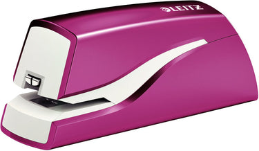 Leitz nexxt wow elektrische nietmachine voor contactloos nieten - op batterijen - niet tot 10 vel - roze