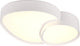 Trio rise - plafondlamp - zwart goud - incl. 1x smd 21w - geintergreerde dimmer - memory functie - lichtkleur instelbaar
