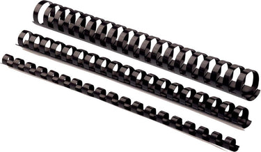 Fellowes bindruggen 22 mm zwart, 50 stuks