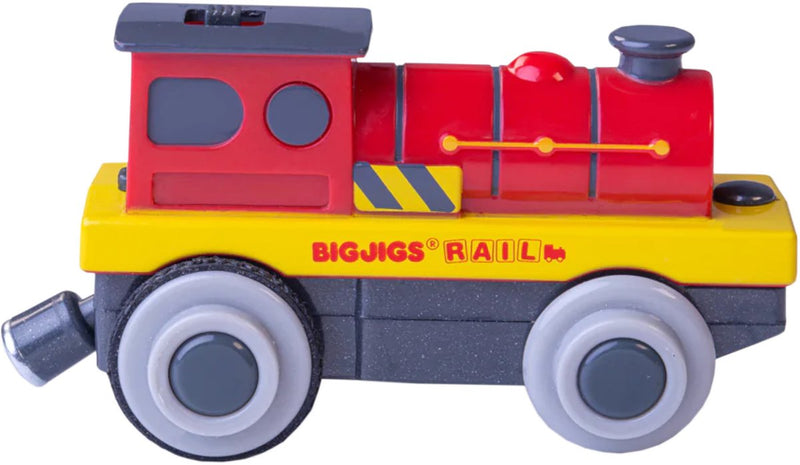 Load image into Gallery viewer, Bigjigs rail aangedreven lokomotief voor houten treinbanen
