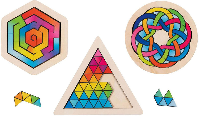 Load image into Gallery viewer, Goki houten breinbreker puzzel - educatief speelgoed breintraining.
