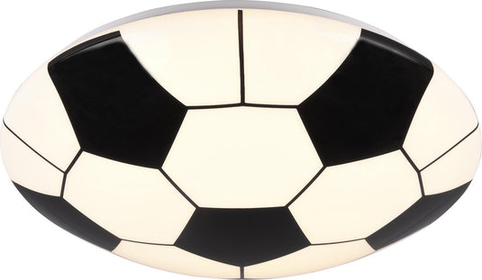 Rl live your light trio - plafondlamp kloppi - wit - 36x36x10 cm
