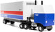 Candylab houten speelgoedtruck - candycar world 18 wheeler vrachtwagen.