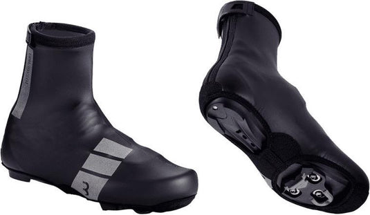 Bbb cycling hardwear fiets overschoenen wielrennen - overschoenen mountainbike - wind- en waterafstotend - zwart - maat 45 46 bws-04