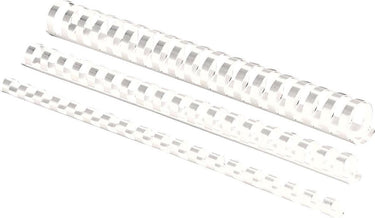 Fellowes bindruggen 10 mm wit, 100 stuks
