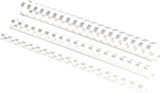 Fellowes bindruggen 10 mm wit, 100 stuks