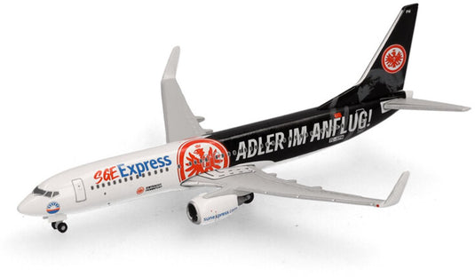 Herpa boeing 737-800 sun express eintracht frankfurt - sge express