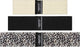 Avento weerstandsbanden set - 3 stuks- booty band - resistance band - katoen - leopard beige zwart