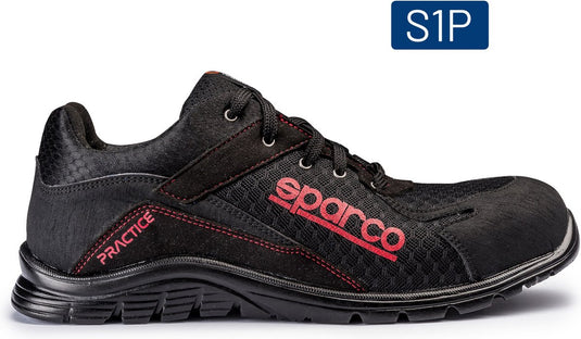 Sparco safety shoes practice 07517 black