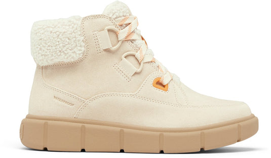 Sorel explorer™ iii nw lace wp dames snowboots - honey white, sea salt
