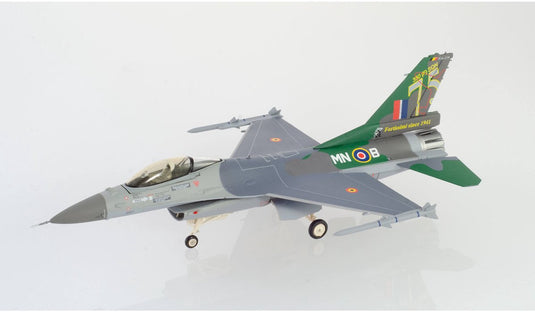 Herpa f-16a belgian air force 350 sqd florennes 75 years (b) 1:72