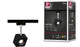 Paulmann urail railspot cube losse spot 540lm 8w 2700k dimbaar 230v zwart mat, chroom
