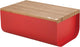 Alessi broodtrommel met snijplank mattina - rood - bg03 r - door big-game