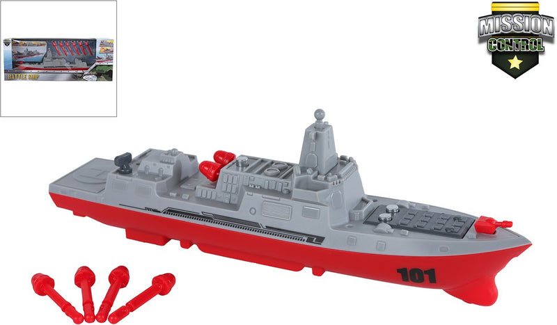 Load image into Gallery viewer, Van manen veenendaal bv mission control marineschip met schietfunctie, 24cm
