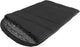 Easy camp easycamp raven square double 5°c slaapzak zwart regular double zipper