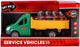 Rapid wheels wegenbouw auto + licht en geluid + accessoires