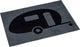 Bo-camp - deurmat - polyamide - print - caravan - 40x60 cm