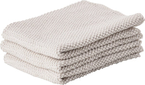 Zone denmark lappen 27 x 27 cm 3 stuks warm grey