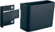 Sigel pennenbak voor glasmagneetbord van 3 tot 5mm 120x94x51mm m antraciet