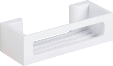 Wenko turbo-loc bralia wandrek wit mat 30x9cm - doucherek - douchemand - bevestigen zonder boren - zelfklevend