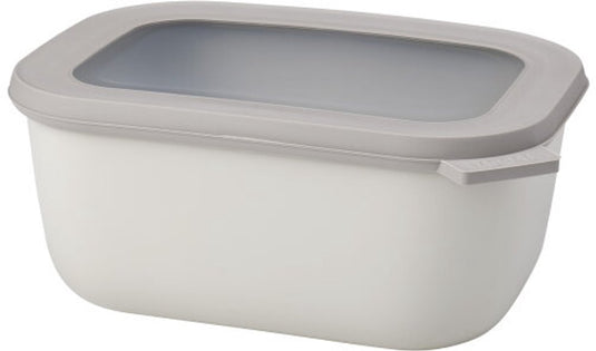 Mepal - multikom cirqula vershouddoos - 1500 ml - rechthoekig - nordic white