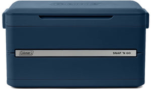 Coleman snap ‘n go blue sapphire 45qt inklapbare koelbox – 42 liter koelbox - antibacterieel - blauw
