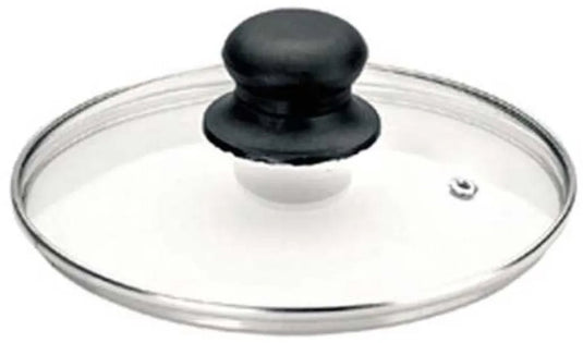 Ibili 36 cm glas deksel zilver