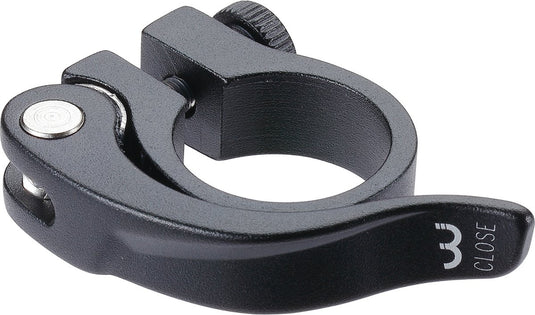 Bbb cycling smoothlever zadelpenklem met snelspanner - ø 28.6 mm - quick release - aluminium - bsp-87
