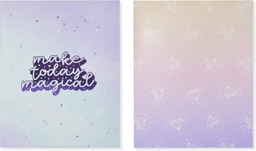 Kangaro schriften - galaxy girl - a5 - lijn - 4 stuks