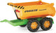 Rollo toys rolly toys joskin aanhanger - halfpipe trailer voor 3+ jaar - 89x43x44 cm