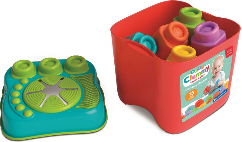 Load image into Gallery viewer, Clementoni baby clemmy - sensory emmer met blokken
