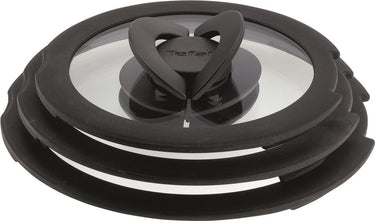 Tefal ingenio glazen deksel - 3-delige set - ø 16 18 20 cm - stapelbaar - geschikt voor ingenio pannen