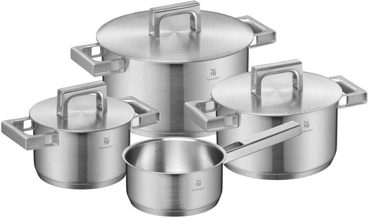 Wmf ultimate cool - pannenset - 4-delig - geschikt voor inductie - rvs - cool touch handgrepen