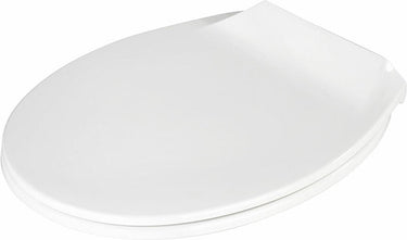 Wenko wc bril kos - wit thermoplast - easy-close softclose sluiting - fix-clip bevestiging afklikbaar - toiletbril - toiletzitting - wit