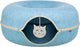Trixie speeldonut vilt blauw