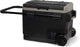 Steamy -e dual zone roller elektrische compressor koelbox op wielen - dual zone - 49 liter - 12v en 230v - voor auto en camping - zwart