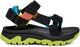 Teva t hurricane xlt jr unisex sandalen - zwart multi