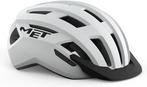 Met allroad fietshelm mannen vrouwen – fietshelm volwassenen – maat s (52-56cm) – white