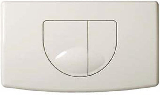 Plieger main bedieningspaneel – bedieningspaneel toilet – 2 knoppen – bedieningspaneel pergamon