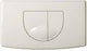 Plieger main bedieningspaneel – bedieningspaneel toilet – 2 knoppen – bedieningspaneel pergamon
