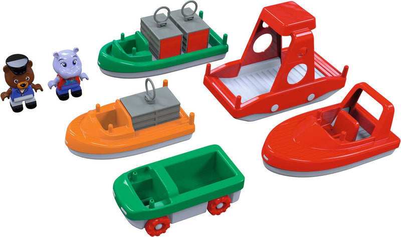 Load image into Gallery viewer, Aquaplay big - - boten set - waterbaanaccessoires
