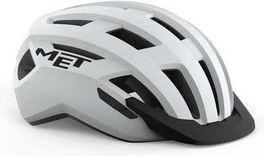 Met allroad fietshelm mannen vrouwen – fietshelm volwassenen – maat l (58-61cm) – white