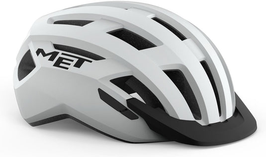 Met allroad fietshelm mannen vrouwen – fietshelm volwassenen – maat l (58-61cm) – white
