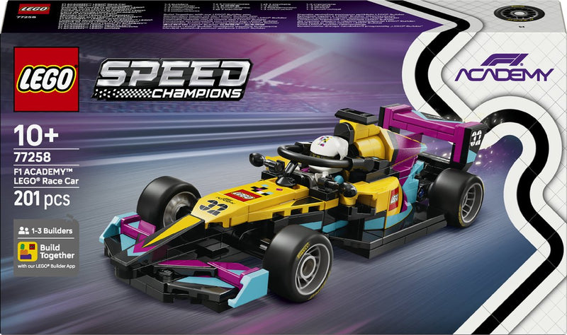 Afbeelding laden in galerijviewer, Lego speed champions 77258 f1 academy racewagen
