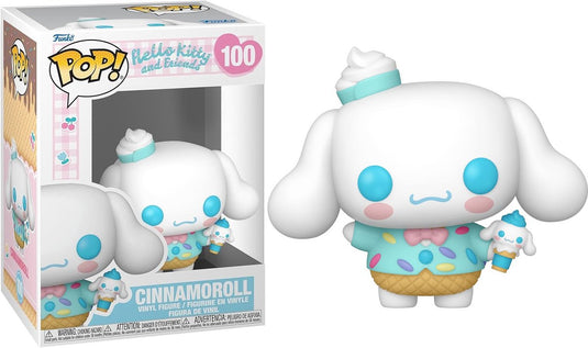 Funko hello kitty hello kitty and friends - cinnamaroll (ice cream) vinylfiguur 100 pop! meerkleurig unisex