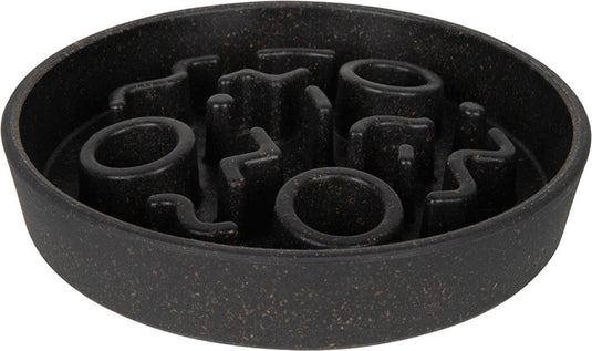 District 70 bamboo slow feeder - donkergrijs