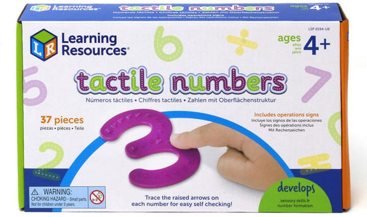Learning resources tactiele cijfers en bewerkingen - 3+