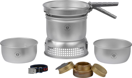 Trangia stove 27-1 ul ultra-lichtgewicht spiritus campingkookset 18,5 x 10 cm