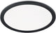 Rl live your light reality camillus - plafondlamp - zwart mat - incl. 1x smd 22 w - afstandsbediening - geintegreerde dimmer - traploos instelbare lichtkleur - nachtlampje - niet extern dimmerbaar - sterlichteffect - geheugenfunctie